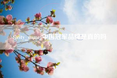 西宁中国冠军品牌是真的吗