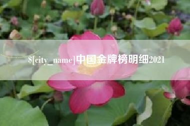 西宁中国金牌榜明细2021