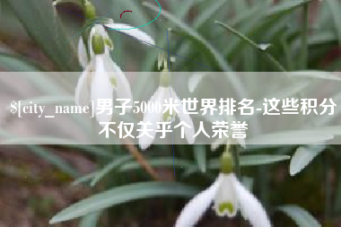 西宁男子5000米世界排名-这些积分不仅关乎个人荣誉