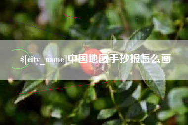 西宁中国地图手抄报怎么画