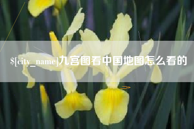 西宁九宫图看中国地图怎么看的