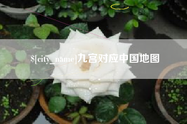 西宁九宫对应中国地图