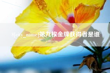 西宁第九枚金牌获得者是谁