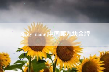 西宁中国哪九块金牌