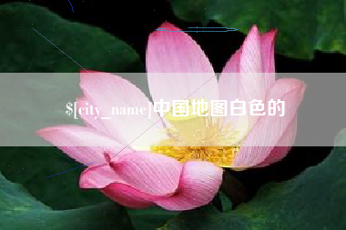 西宁中国地图白色的