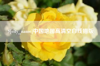 西宁中国地图高清空白线描版