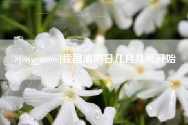 西宁我国消防日几月几号开始