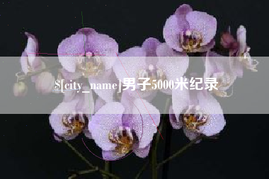 西宁男子5000米纪录