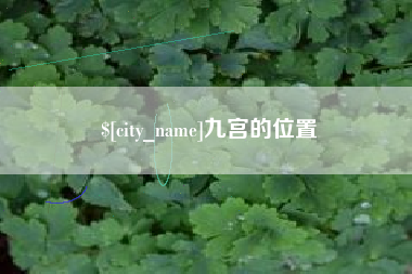 西宁九宫的位置