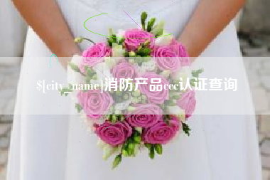 西宁消防产品ccc认证查询