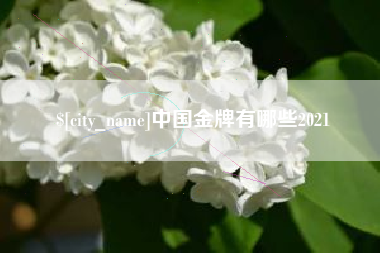 西宁中国金牌有哪些2021