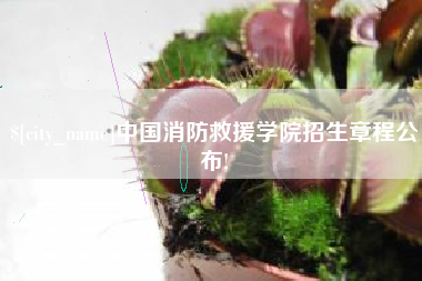 西宁中国消防救援学院招生章程公布!